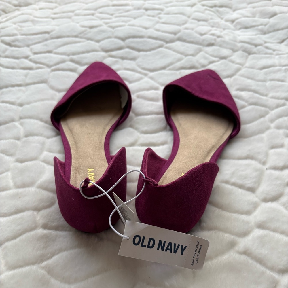 Old Navy Pointy-Toe D'Orsay Flats For Women - Picture 4 of 9